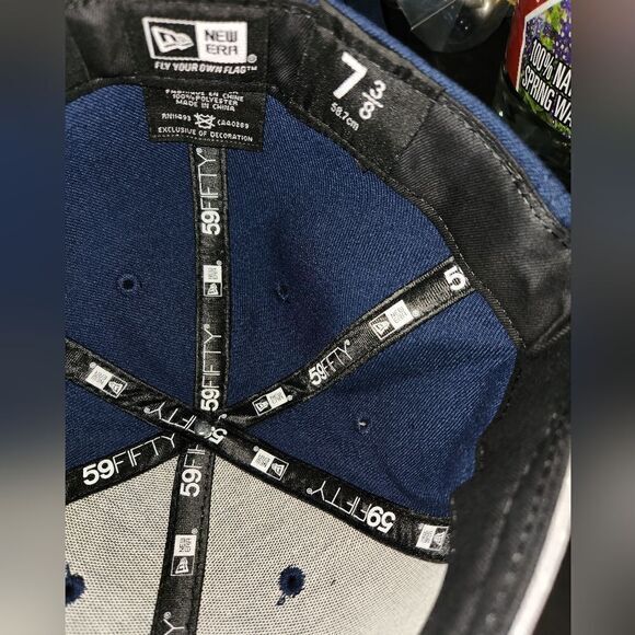 Dallas Cowboys New Era Fitted Hat size 7 3/8 - Picture 3 of 3